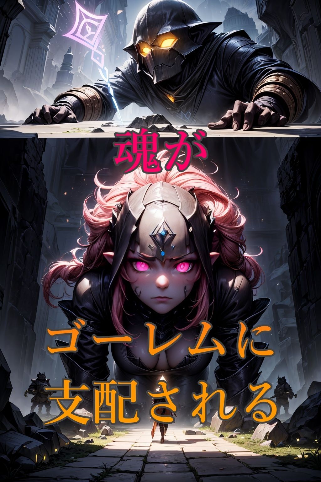 サンプル画像4:緊縛好きな ゴーレムたち(幻想の書架) [d_351750]