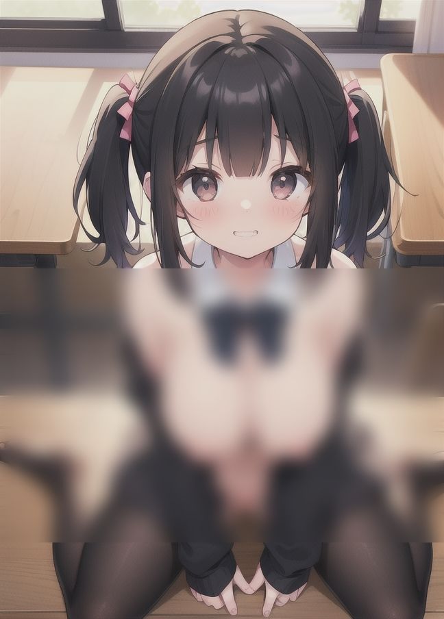 サンプル画像2:制服を脱いだ…露出女子(AI見習い) [d_351810]