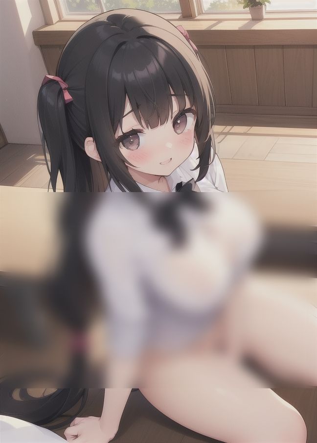 サンプル画像3:制服を脱いだ…露出女子(AI見習い) [d_351810]