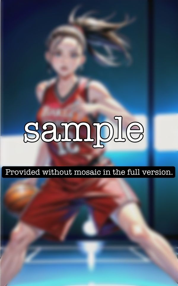 サンプル画像1:部活スペシャル｜バスケ部の県大会でキャプテンの姿を盗撮特集〜最高峰の戦いのJKユニホームが汗だく〜(ぷにぷに研究所) [d_351916]