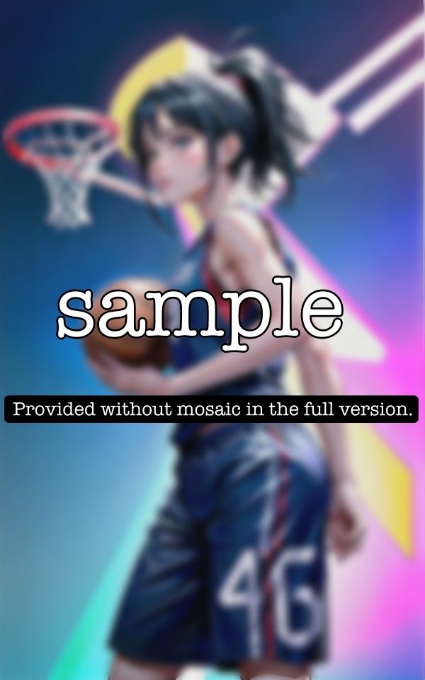 サンプル画像4:部活スペシャル｜バスケ部の県大会でキャプテンの姿を盗撮特集〜最高峰の戦いのJKユニホームが汗だく〜(ぷにぷに研究所) [d_351916]