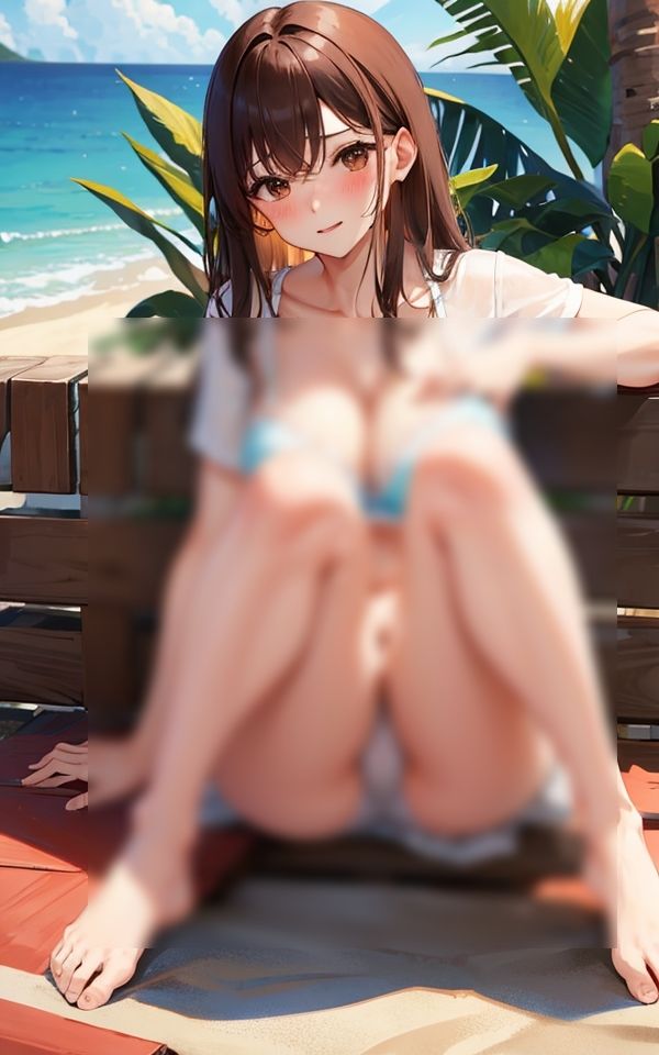 サンプル画像1:無防備 〜ビーチでパンチラ美女190枚〜(ころんぼ) [d_351963]