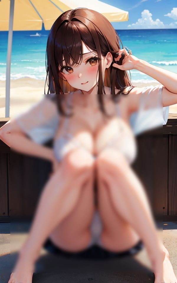 サンプル画像3:無防備 〜ビーチでパンチラ美女190枚〜(ころんぼ) [d_351963]