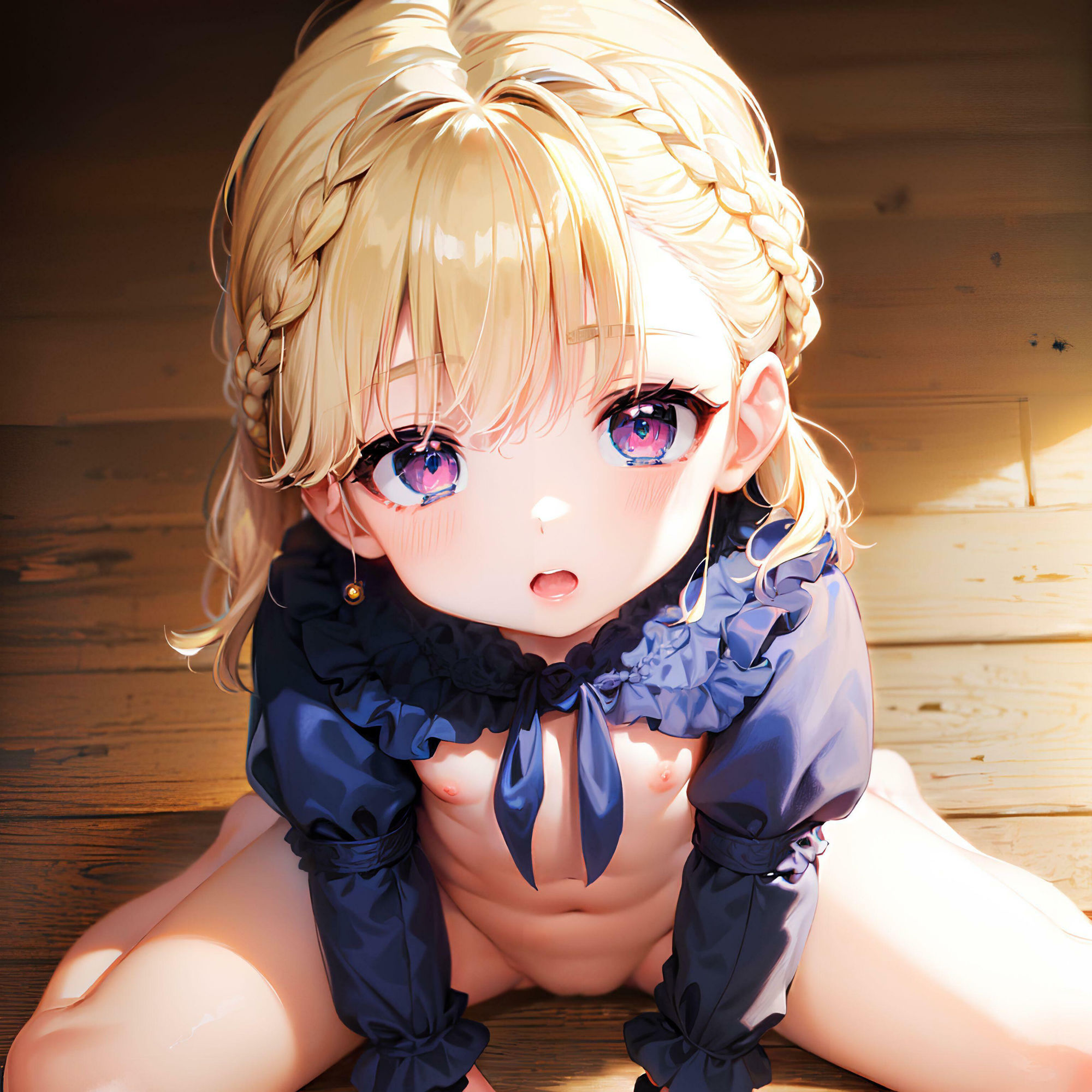 サンプル画像1:ろりっこ娘の誘惑(AIart@mo) [d_351970]