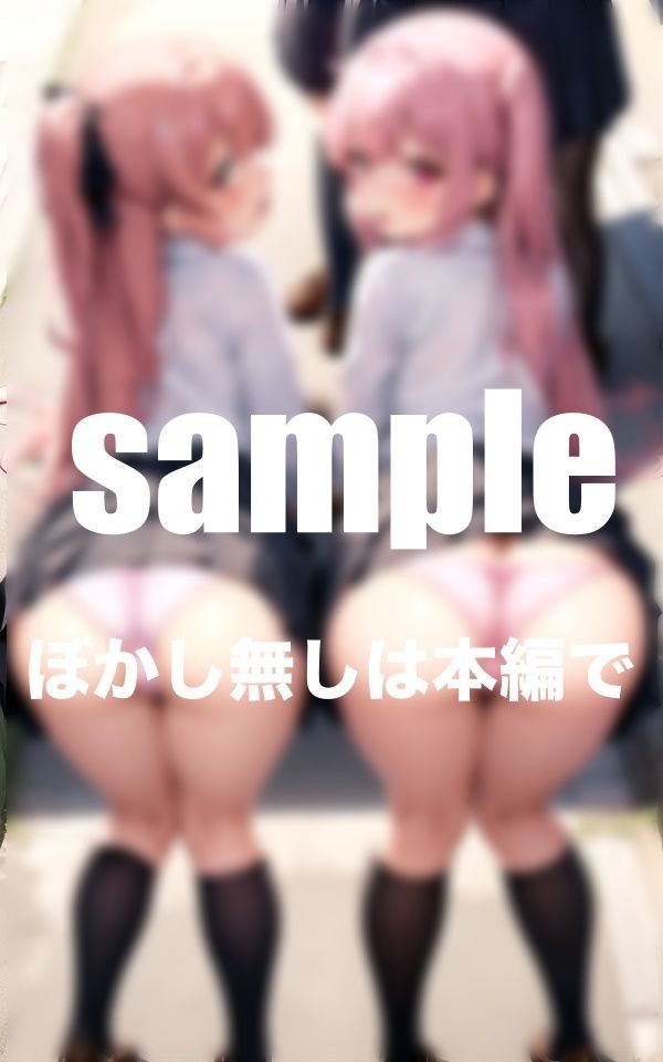 サンプル画像2:私たちの学校はお尻を出す事が校則 朝の日課はお尻調教(ファインプロ) [d_351992]