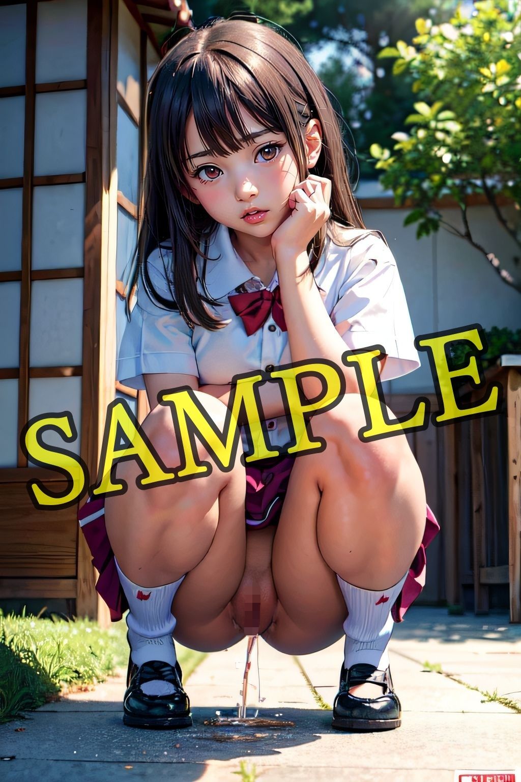 サンプル画像2:野外放尿-01 セミリアル Nシリーズ(まめまめクリ子2.5 セミリアル) [d_352051]