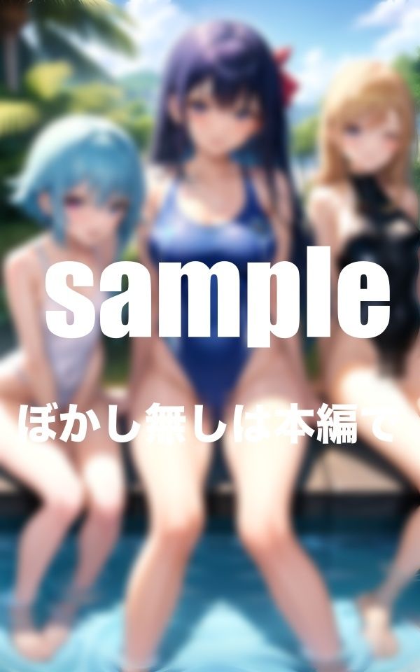 サンプル画像4:えっち大好きやり放題の水泳部 スク水美女達に囲まれるハーレム体験(goma) [d_352097]