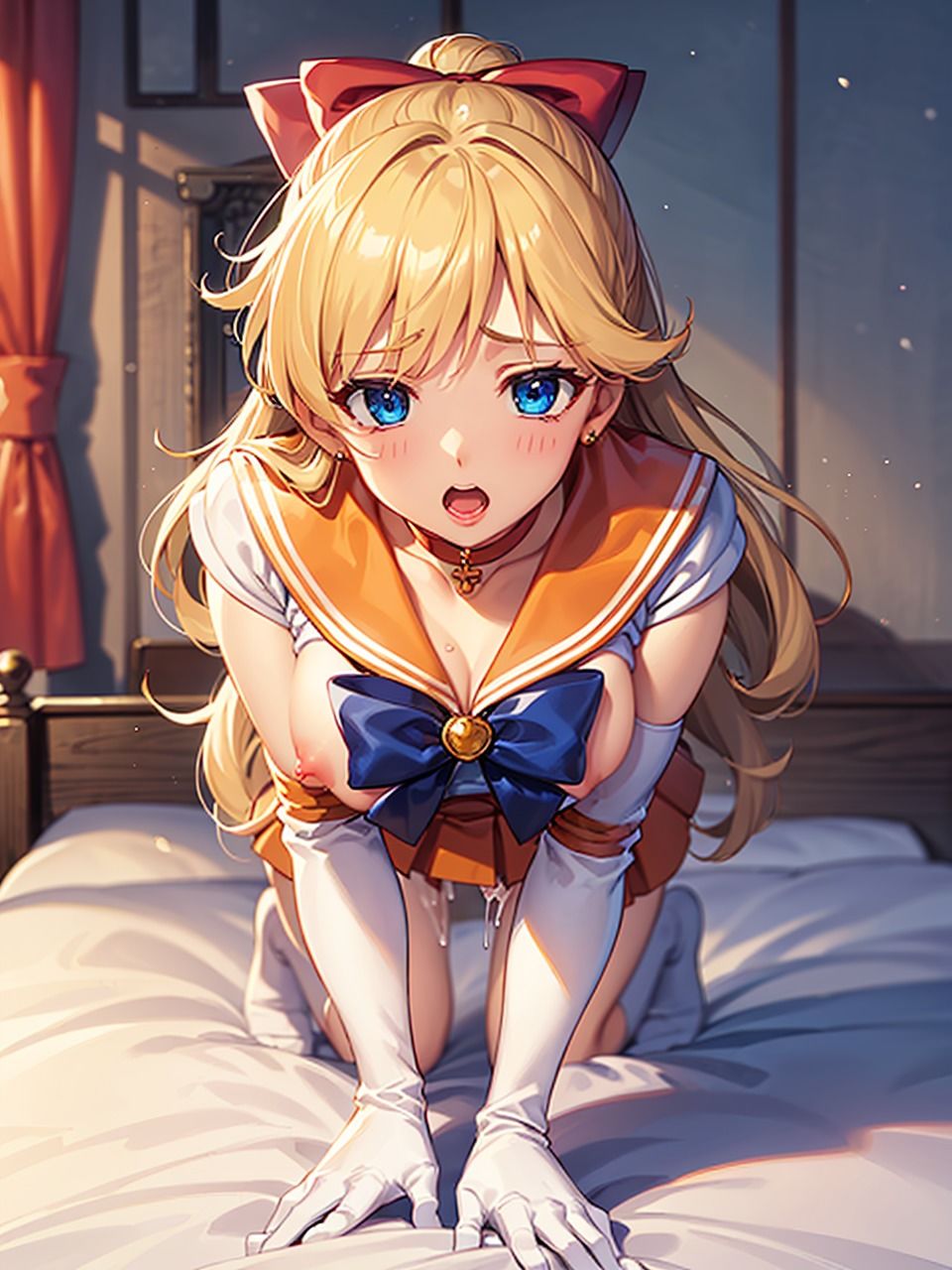 サンプル画像2:美少女戦士セー〇ームーン 愛野〇奈子（ヴィー〇ス） オナニー集(AI同人Lab) [d_352150]