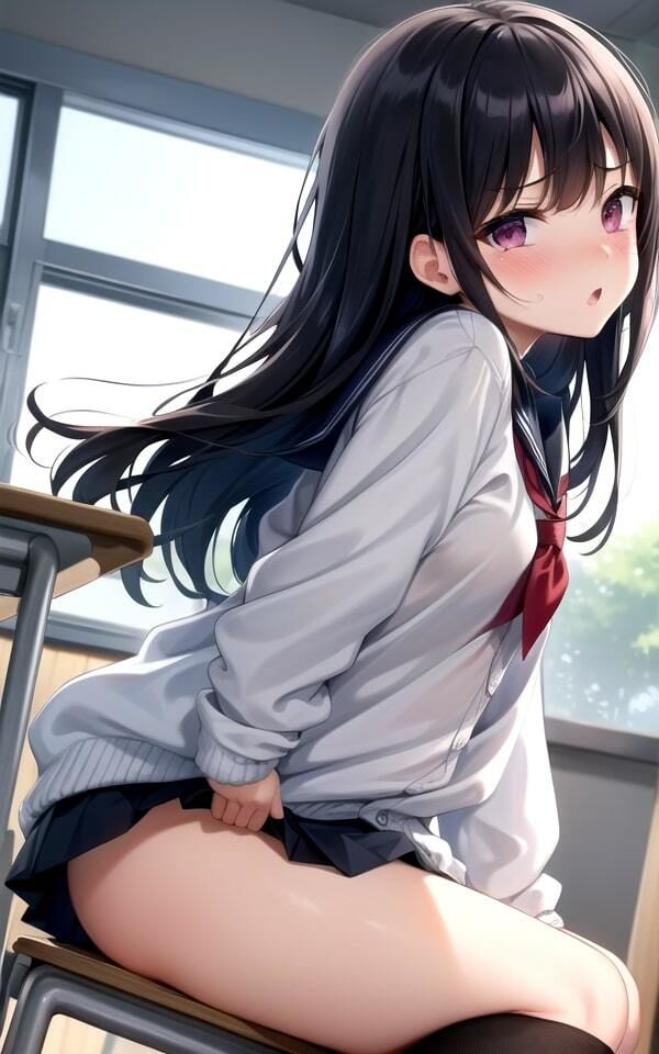 サンプル画像2:教室でキケンな内緒の遊び(kawaii_photo) [d_352162]