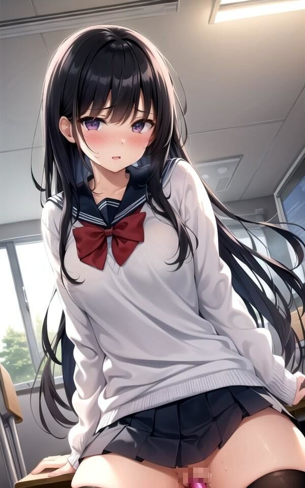 サンプル画像4:教室でキケンな内緒の遊び(kawaii_photo) [d_352162]