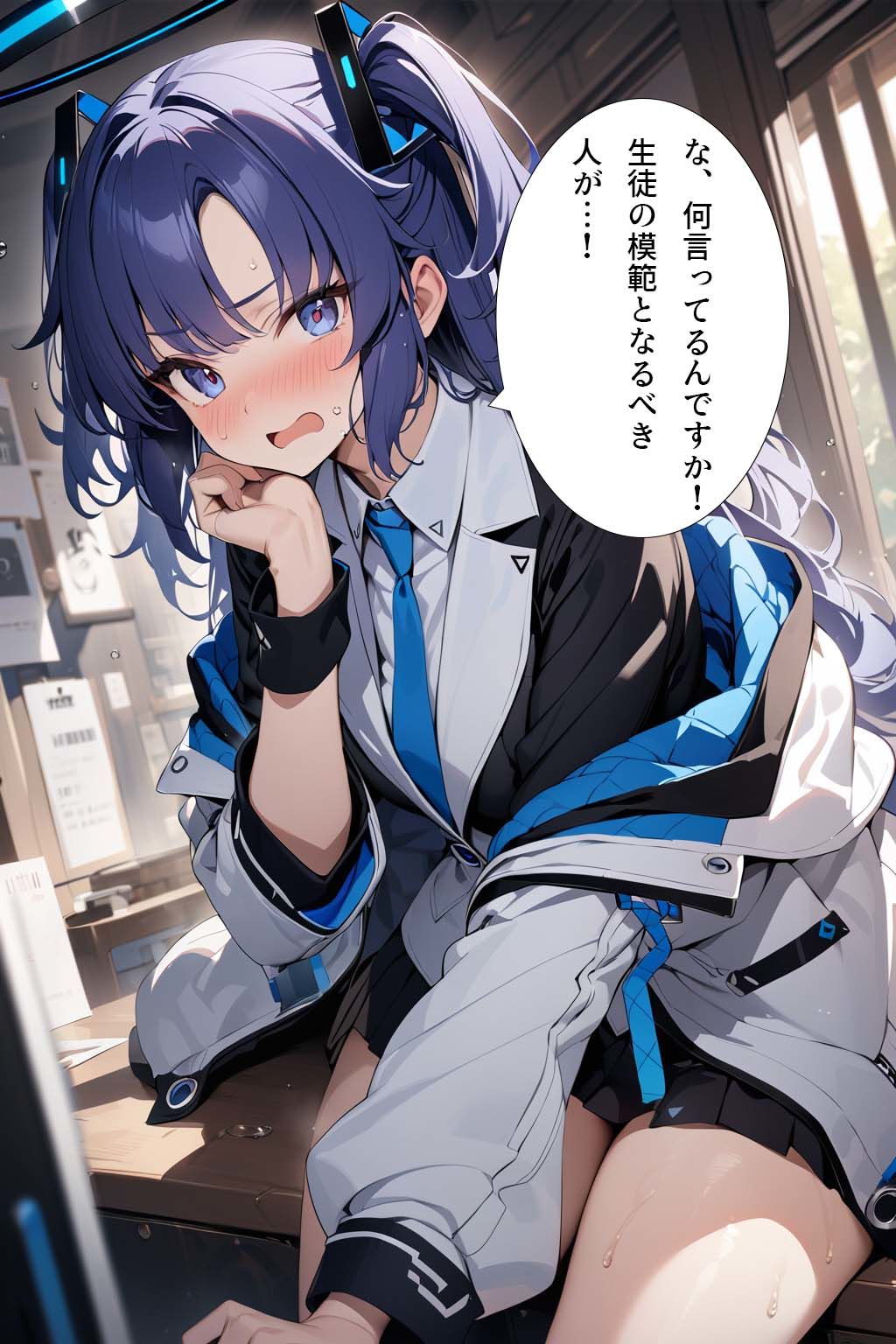 サンプル画像1:先生は私がシテあげないとダメなんですから(YOMUMART) [d_352222]