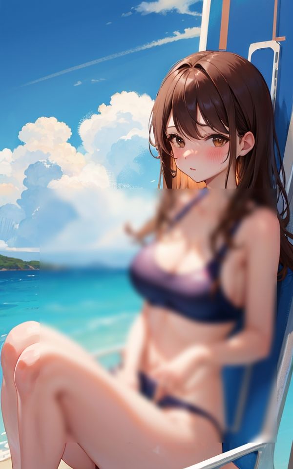 サンプル画像1:水着ショット 〜なんかエッチだね〜(ひと夏の恋) [d_352240]