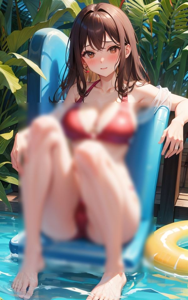 サンプル画像2:水着ショット 〜なんかエッチだね〜(ひと夏の恋) [d_352240]