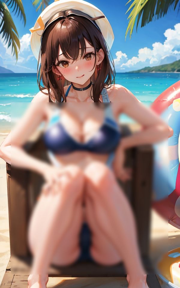 サンプル画像4:水着ショット 〜なんかエッチだね〜(ひと夏の恋) [d_352240]