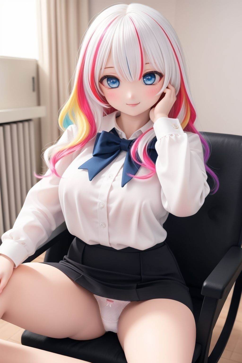 サンプル画像2:OLの座りパンチラ(D.P.H.) [d_352273]