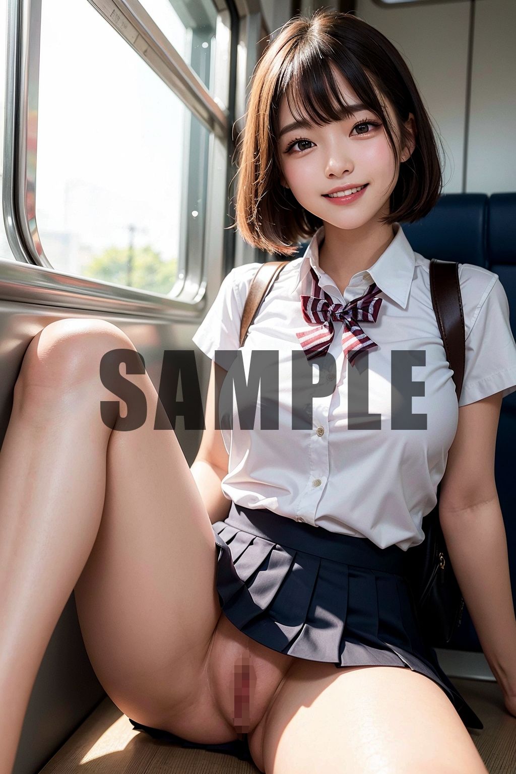 サンプル画像2:女子校生どこでも開脚おまんまん(おくみ) [d_352305]