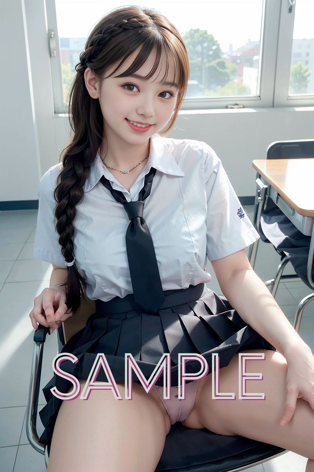 サンプル画像3:【制服露出】幼馴染のあの子が豹変…(色畑) [d_352337]