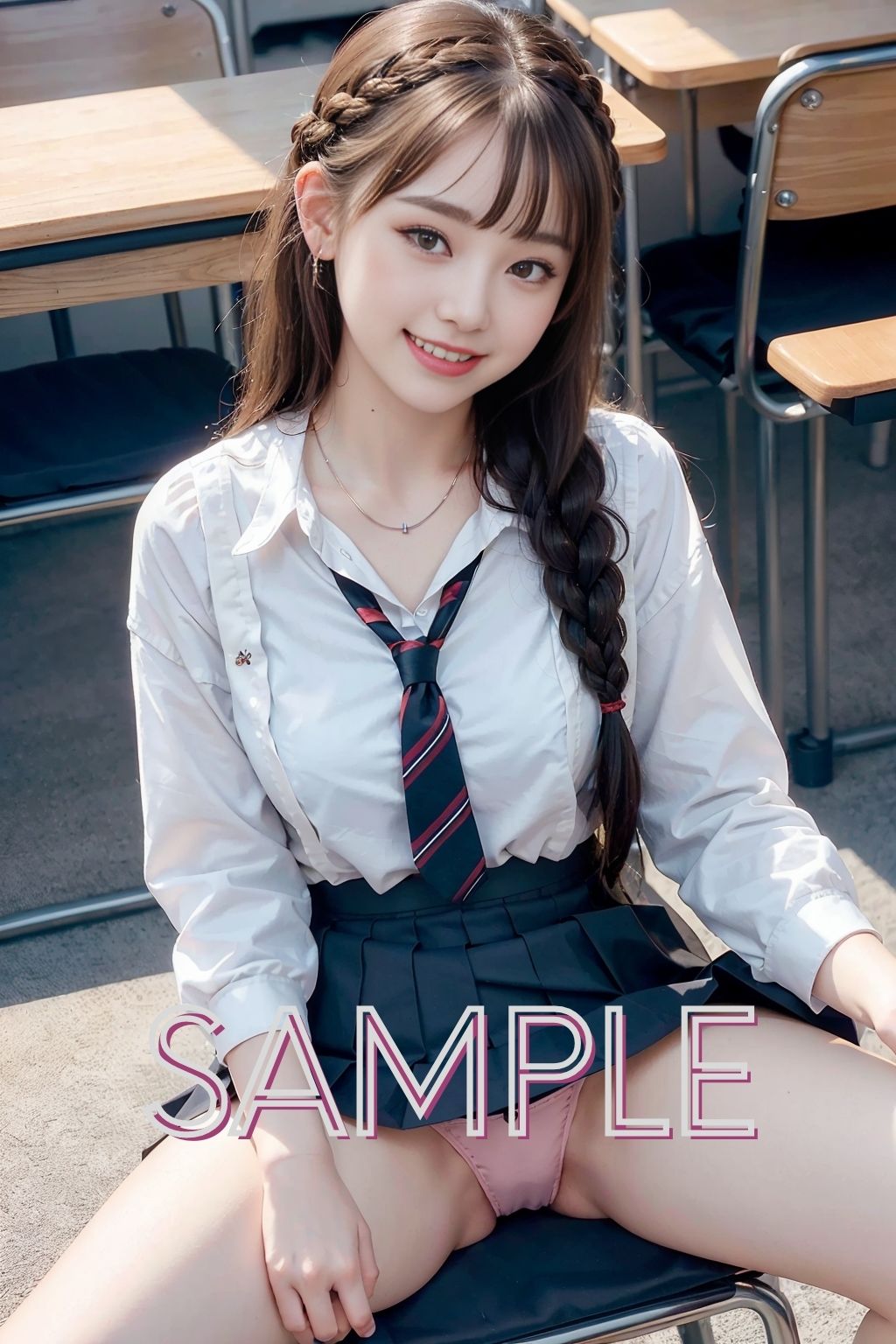 サンプル画像4:【制服露出】幼馴染のあの子が豹変…(色畑) [d_352337]