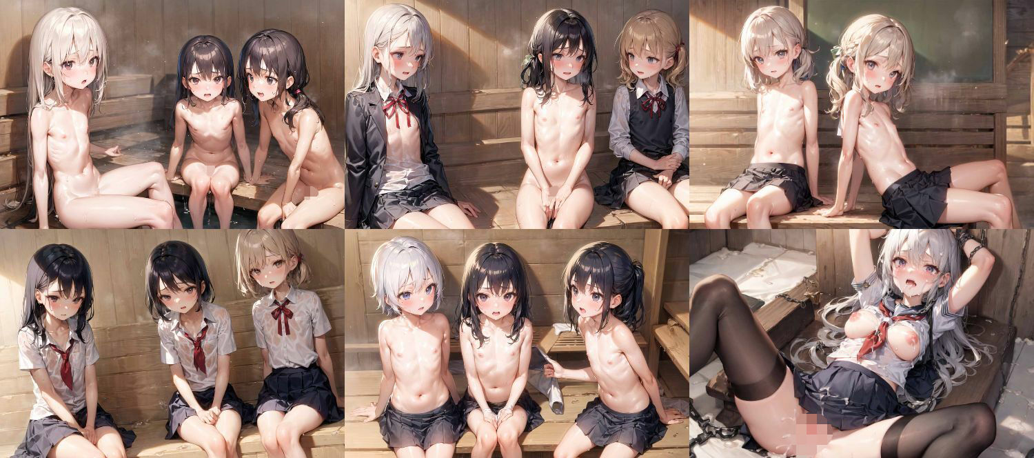 えちえち制服女子たちとのハーレム温泉旅館の画像1