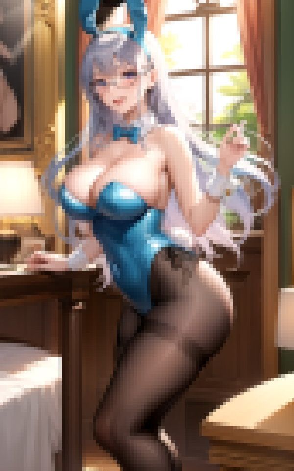 サンプル画像6:バニーFUCK〜プリンプリン巨乳の包み込みパイズリ〜(電脳花園) [d_352420]