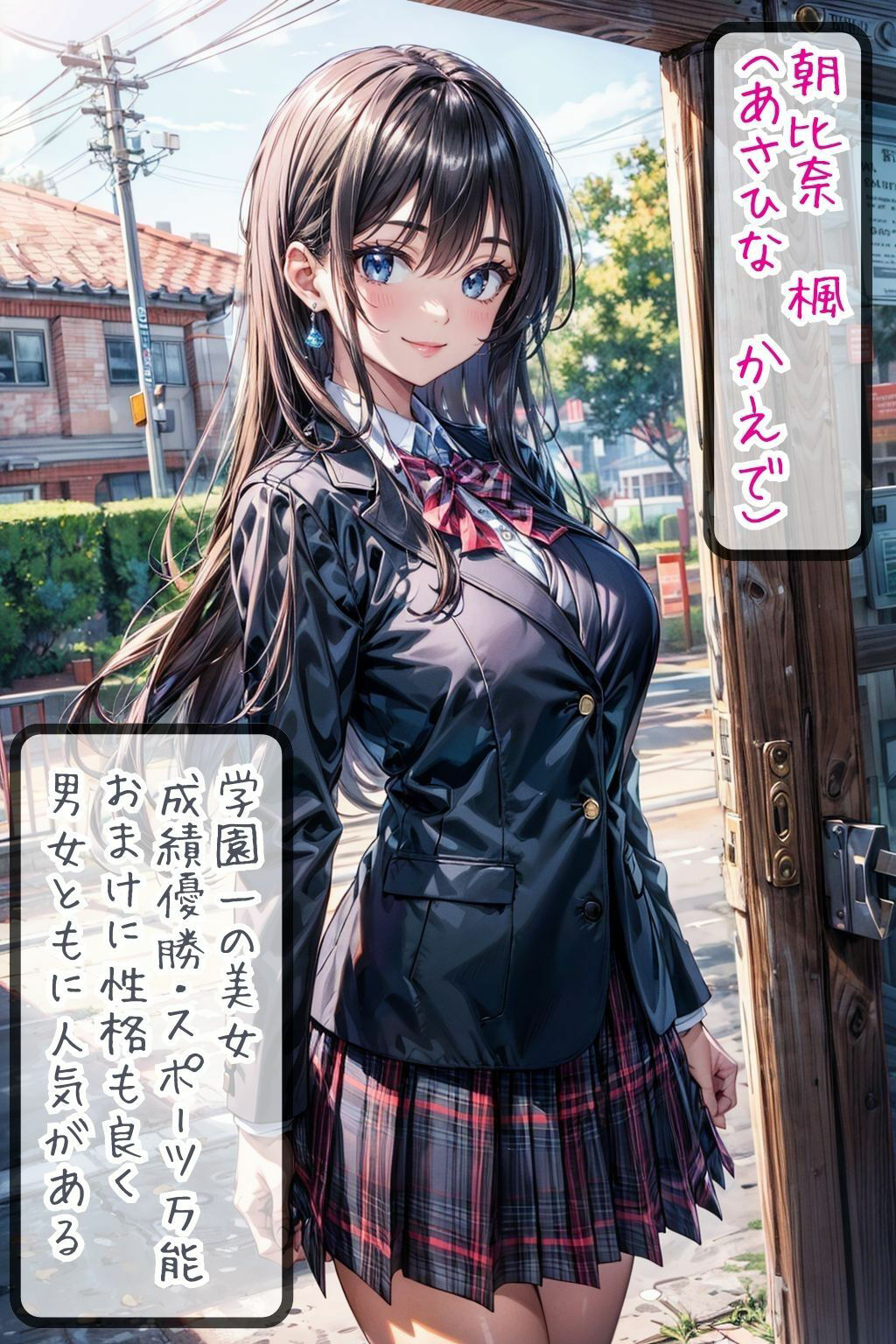 サンプル画像1:現役JKアイドル 流出！！ 裏画像(私立AI学園) [d_352443]