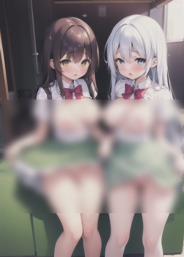 サンプル画像2:「3Pする？」学校の美女2人組からのお誘い(欲望まみれ) [d_352549]