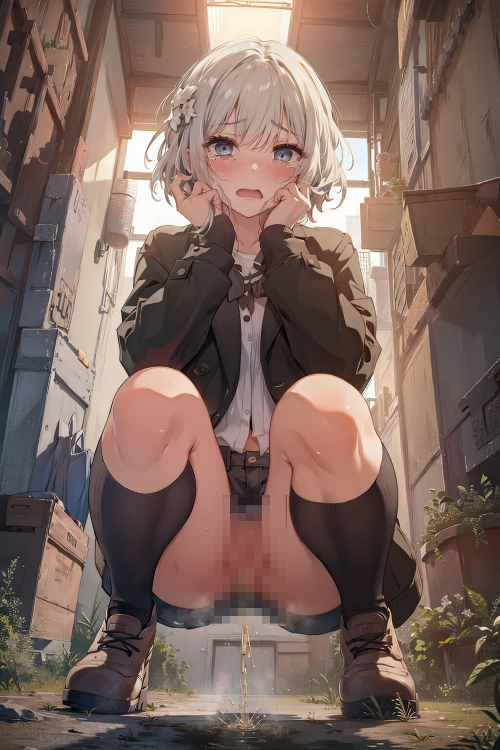 サンプル画像3:お漏らし色々(はいにょー) [d_352662]