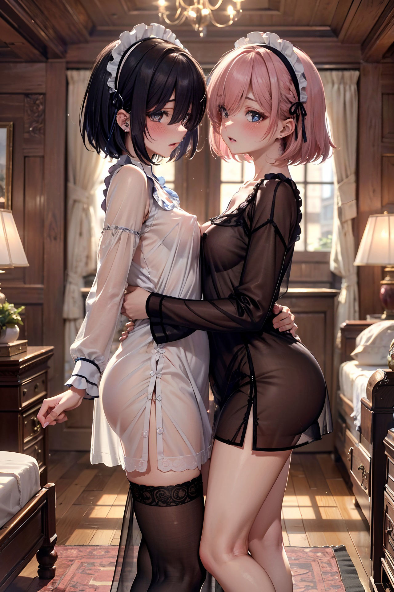 サンプル画像5:オフの日のメイドさんたち(あすま屋本舗) [d_352699]