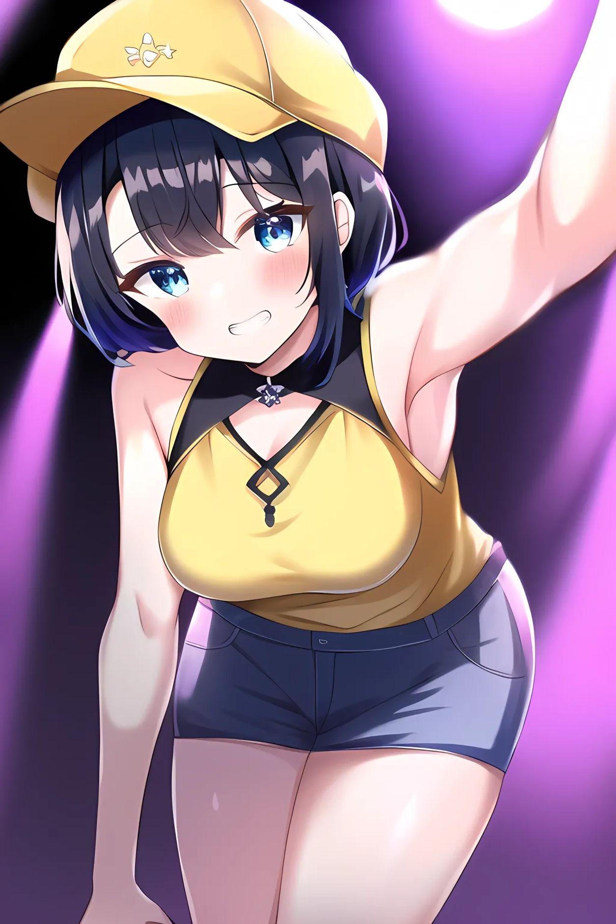 サンプル画像2:【買い切り版】バーチャル衣装故障で羞恥すばう（English translation included）(しそぱろ@SISO_r18) [d_352789]