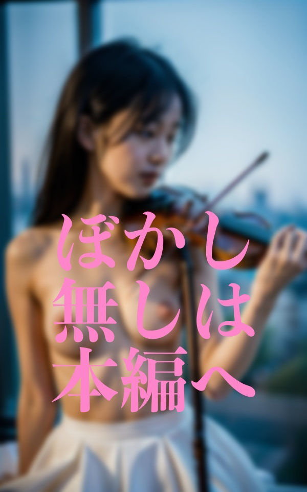 サンプル画像6:貧乳芸術演奏者(官能AI企画24) [d_352852]