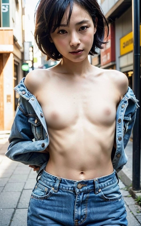 サンプル画像4:変態貧乳人妻 言いなり従順奴●(ビショビショ美少女) [d_352879]