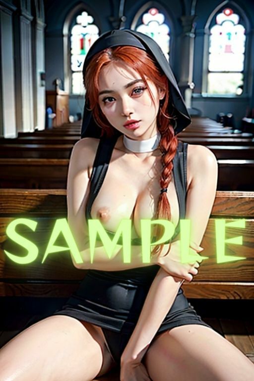 サンプル画像2:処女シスター媚薬メス堕ち(カスタードパイ) [d_352885]