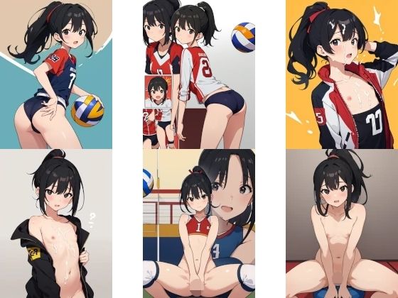 サンプル画像3:ポニテJ〇ちゃんのHなバレー部ver.3(じぇいまる) [d_352910]