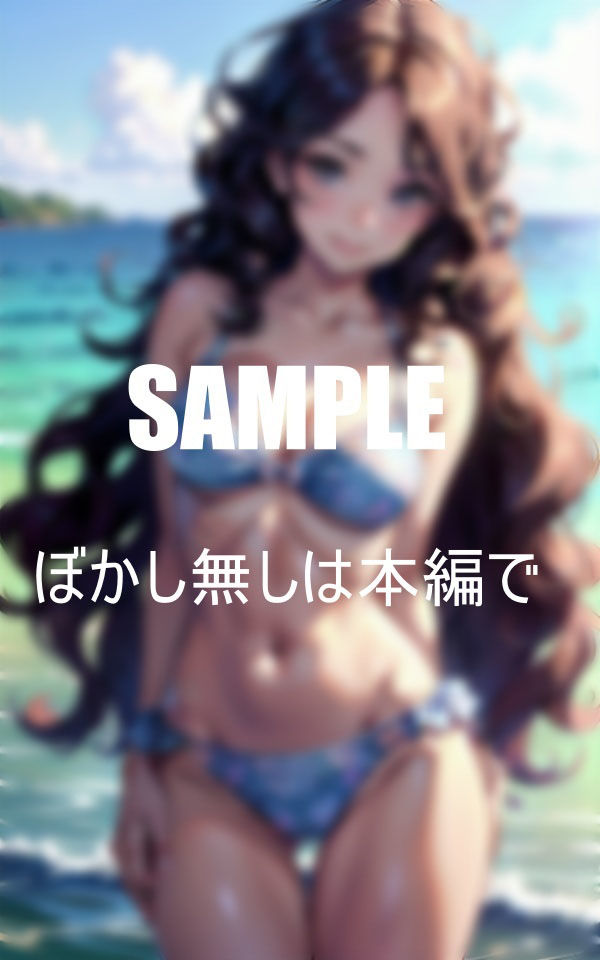 サンプル画像6:匂い立つ色気隠しきれない淫乱ビーチの天使たちの性(Dサークル) [d_352923]