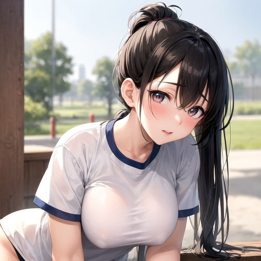 サンプル画像3:ツインテ彼女と汗かきS〇X(男の夢工房) [d_352956]