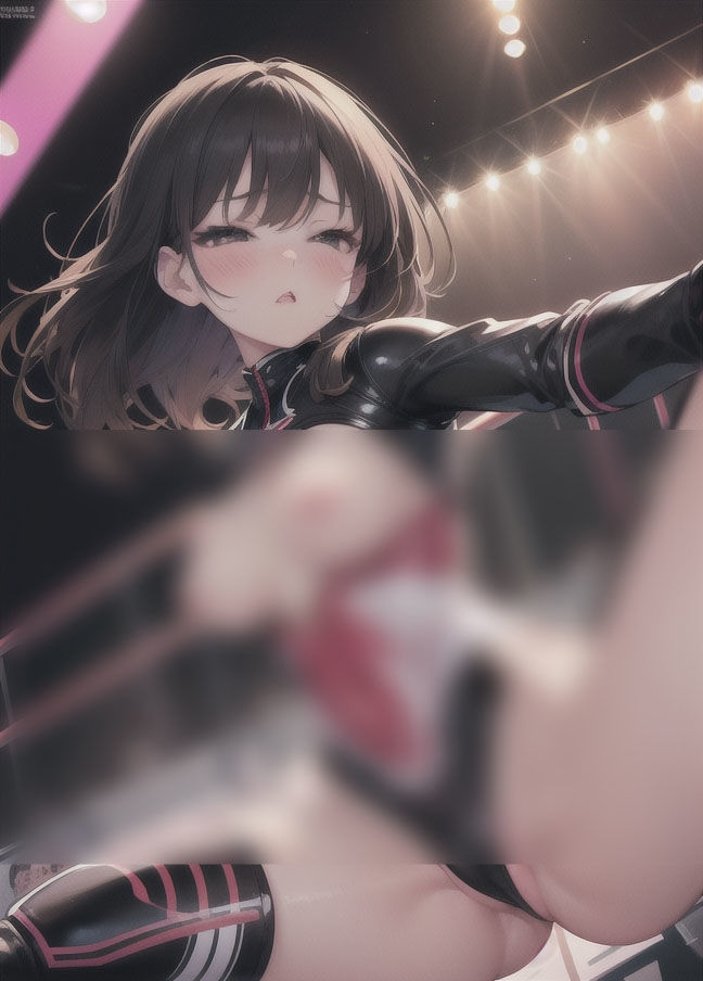 サンプル画像4:女の闘い｜リングで公開えっち(独占欲) [d_352977]