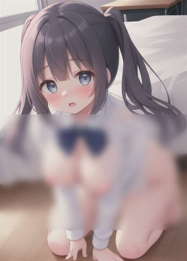 サンプル画像2:教室でえっちするもん！最近の子はエロい(奇跡のヒロイン) [d_352991]