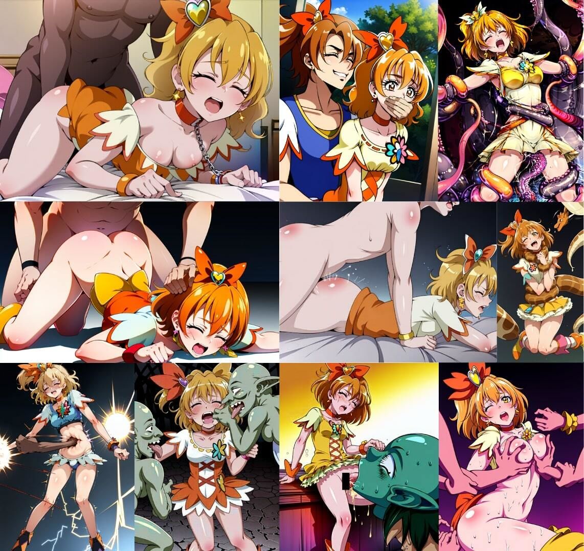 サンプル画像4:歴代プリキュ●完全敗北(リョナ・ヒロピン専門@add) [d_353093]