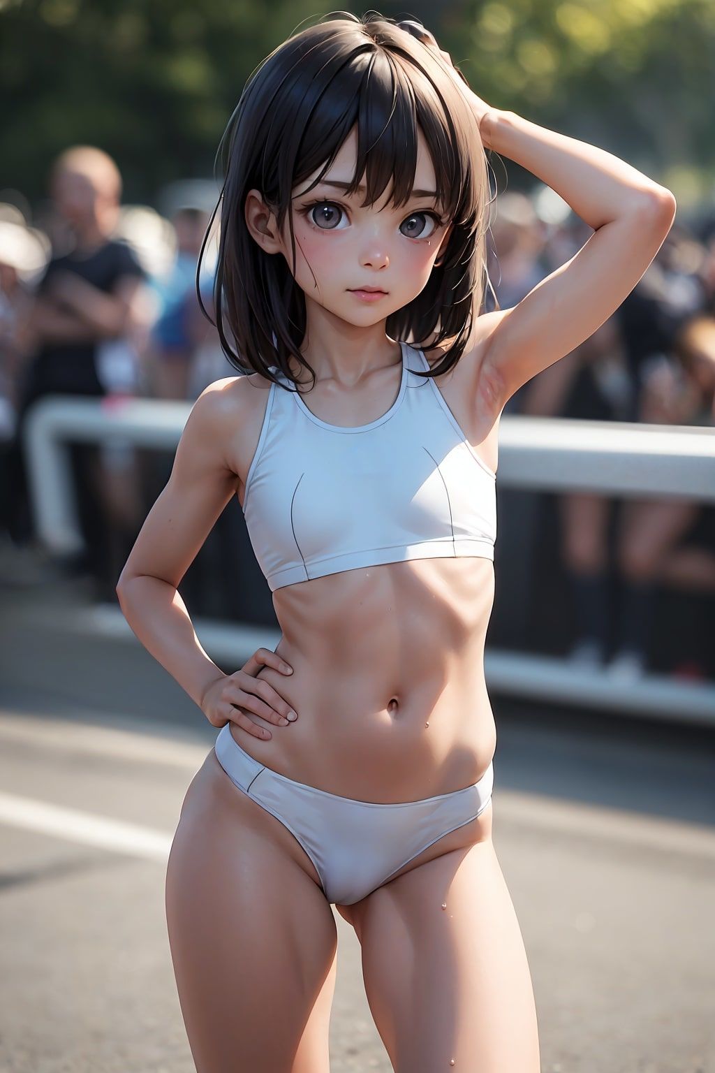 サンプル画像5:陸上部の妹に応援に来いとせがまれた(さーくるリリア) [d_353161]