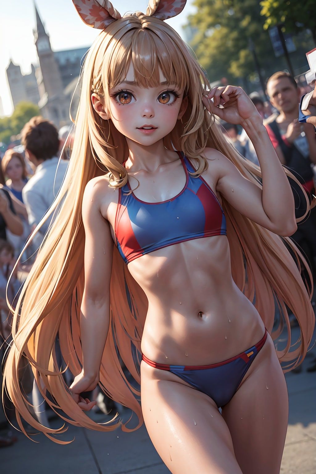 サンプル画像6:陸上部の妹に応援に来いとせがまれた(さーくるリリア) [d_353161]