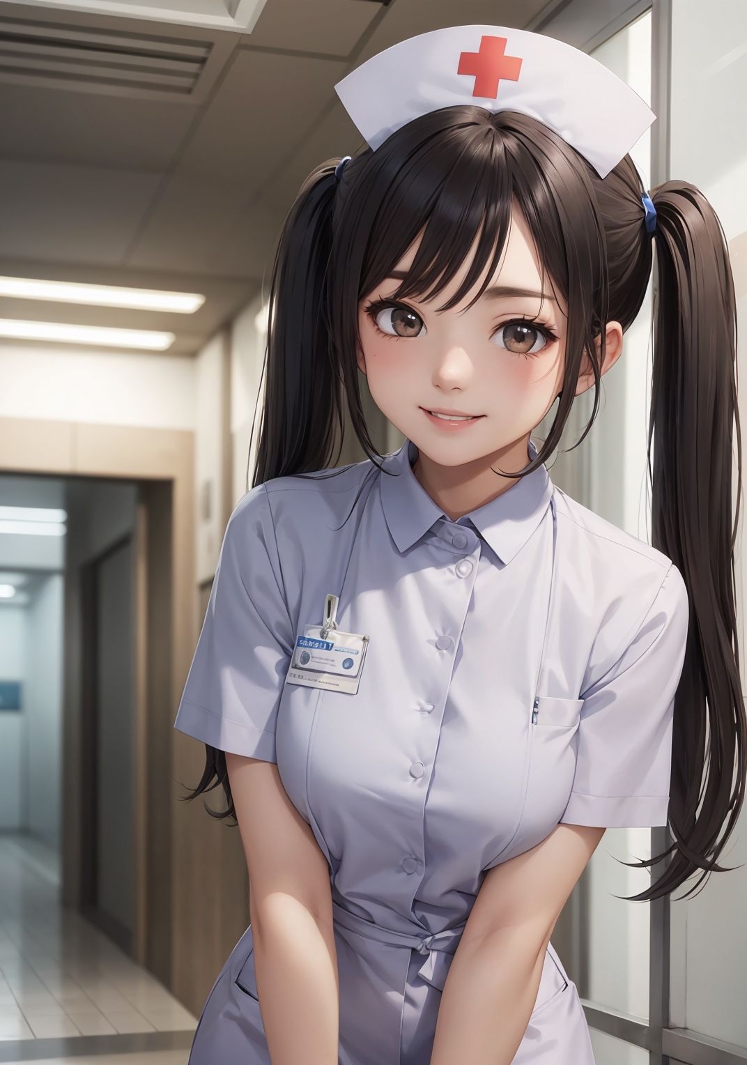 サンプル画像1:【美少女看護師AIイラスト集】AI NURSE MODE【PNG276枚/PDF付】(Alice Museum) [d_353184]