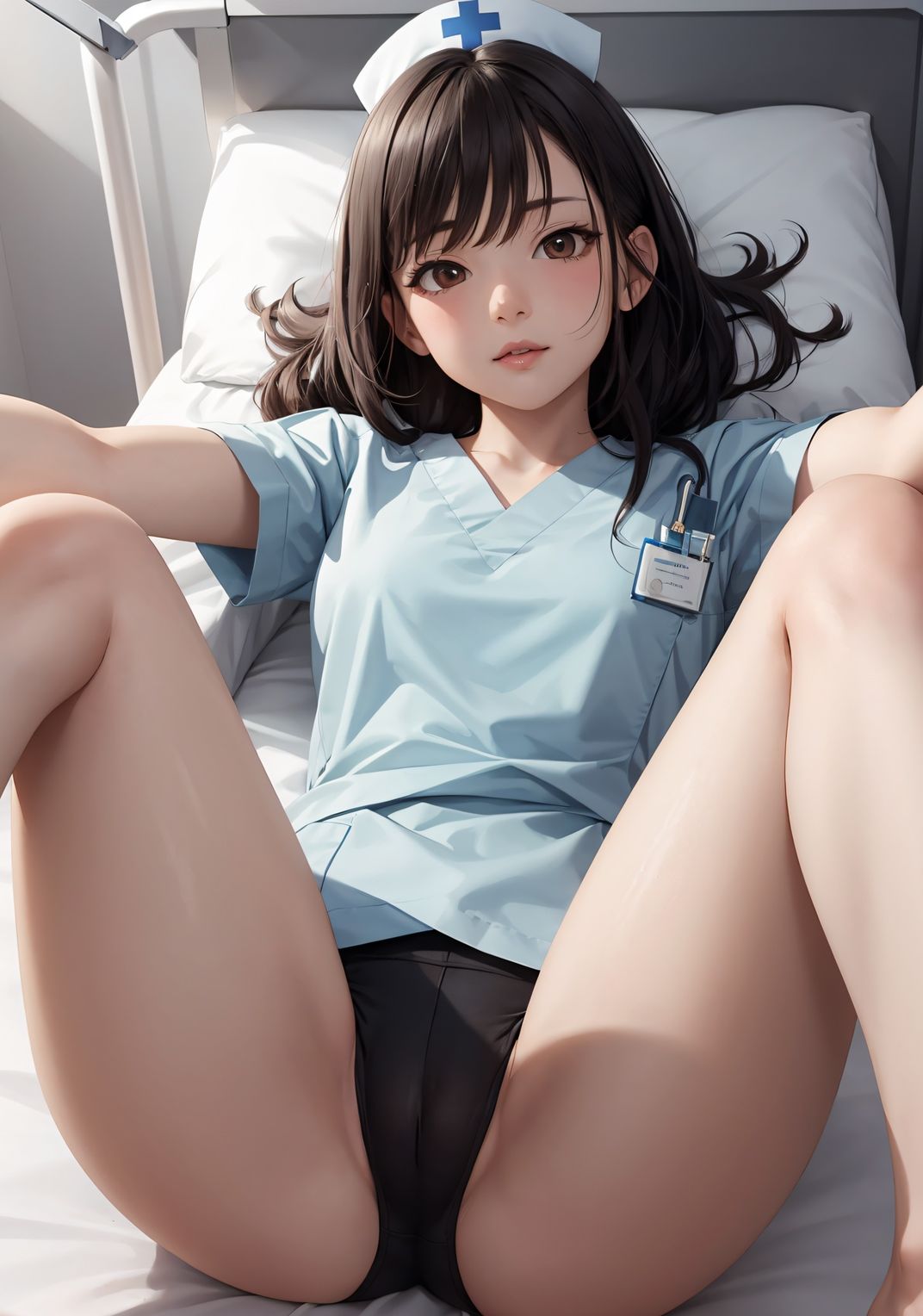 サンプル画像4:【美少女看護師AIイラスト集】AI NURSE MODE【PNG276枚/PDF付】(Alice Museum) [d_353184]