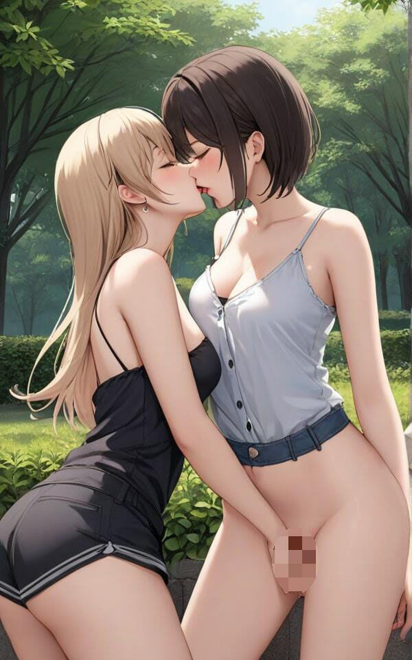 サンプル画像4:美女同士の性域！！ディープキスが気持ちいい？ 私の彼女紹介します？(ドングリまん) [d_353259]