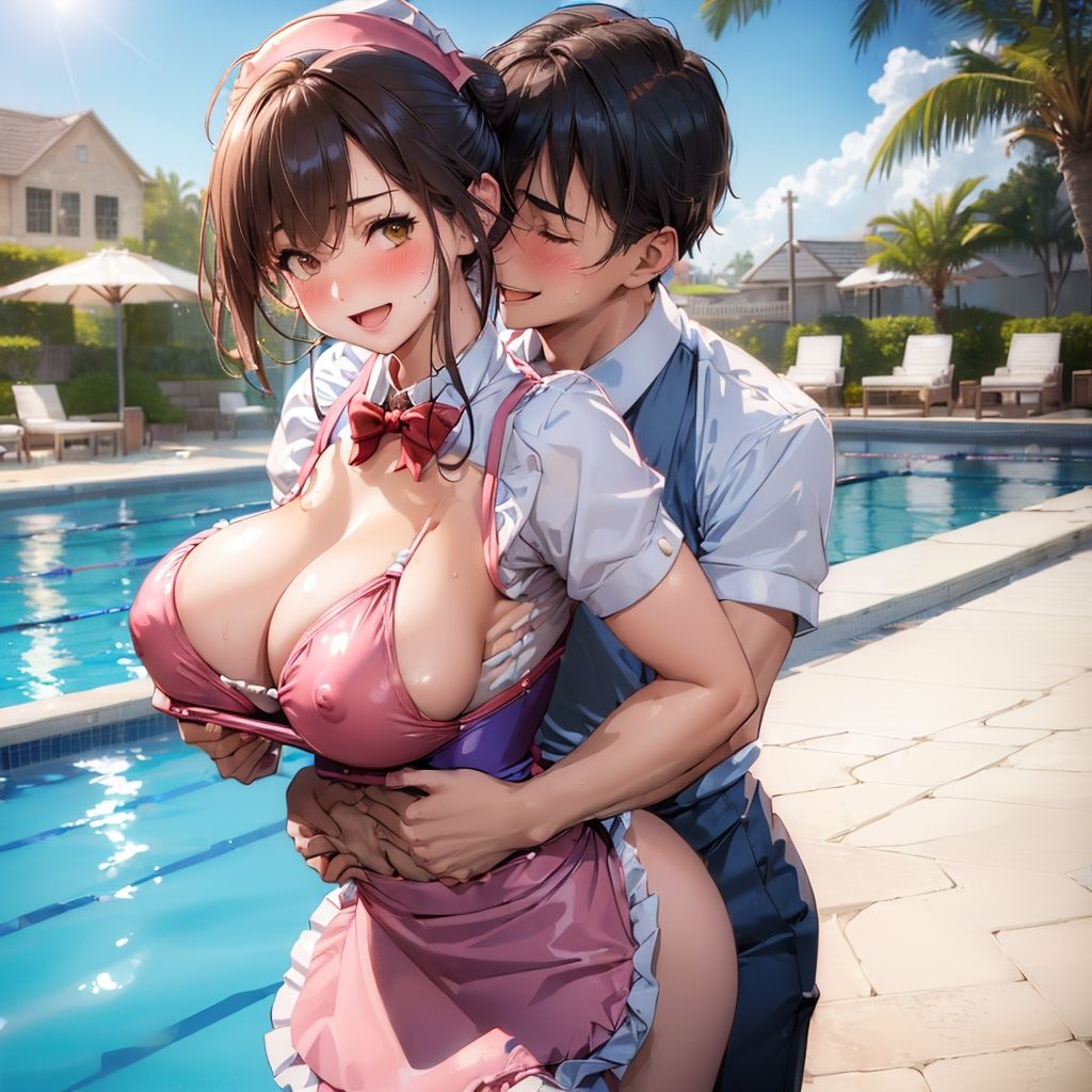 サンプル画像1:ラヴプール(うるわし校房) [d_353303]