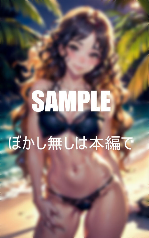 サンプル画像3:浜辺で男を物色ビーチに 出没サマーエンジェル痴女(Dサークル) [d_353414]