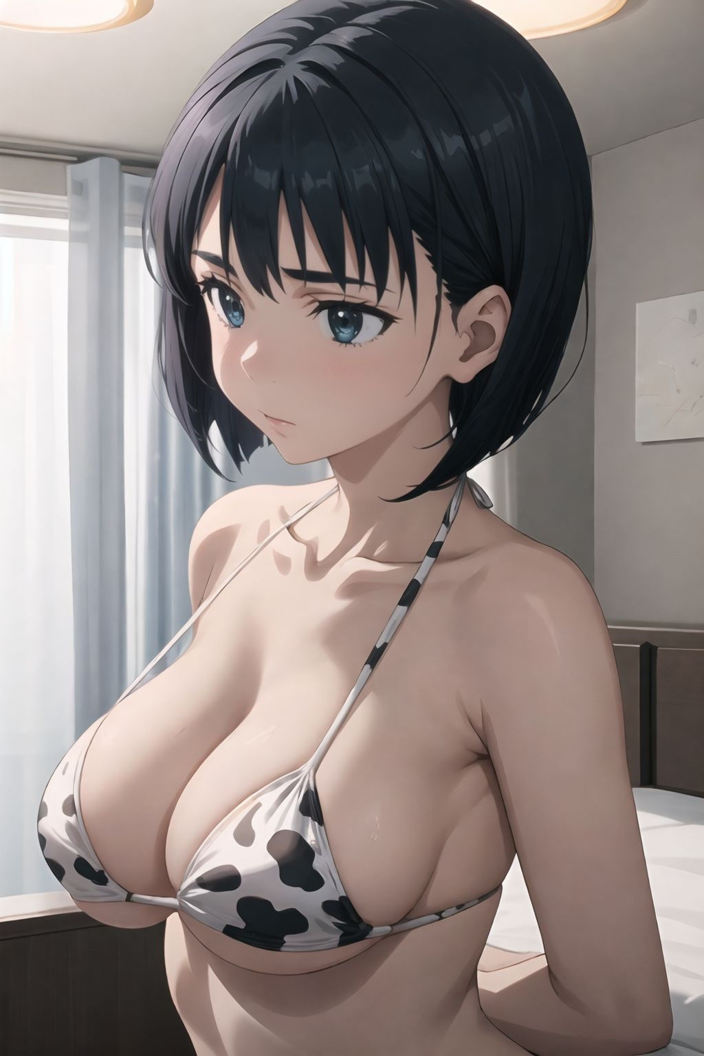 サンプル画像2:中出しオンライン 桐◯谷直葉(AI破壊神) [d_353447]