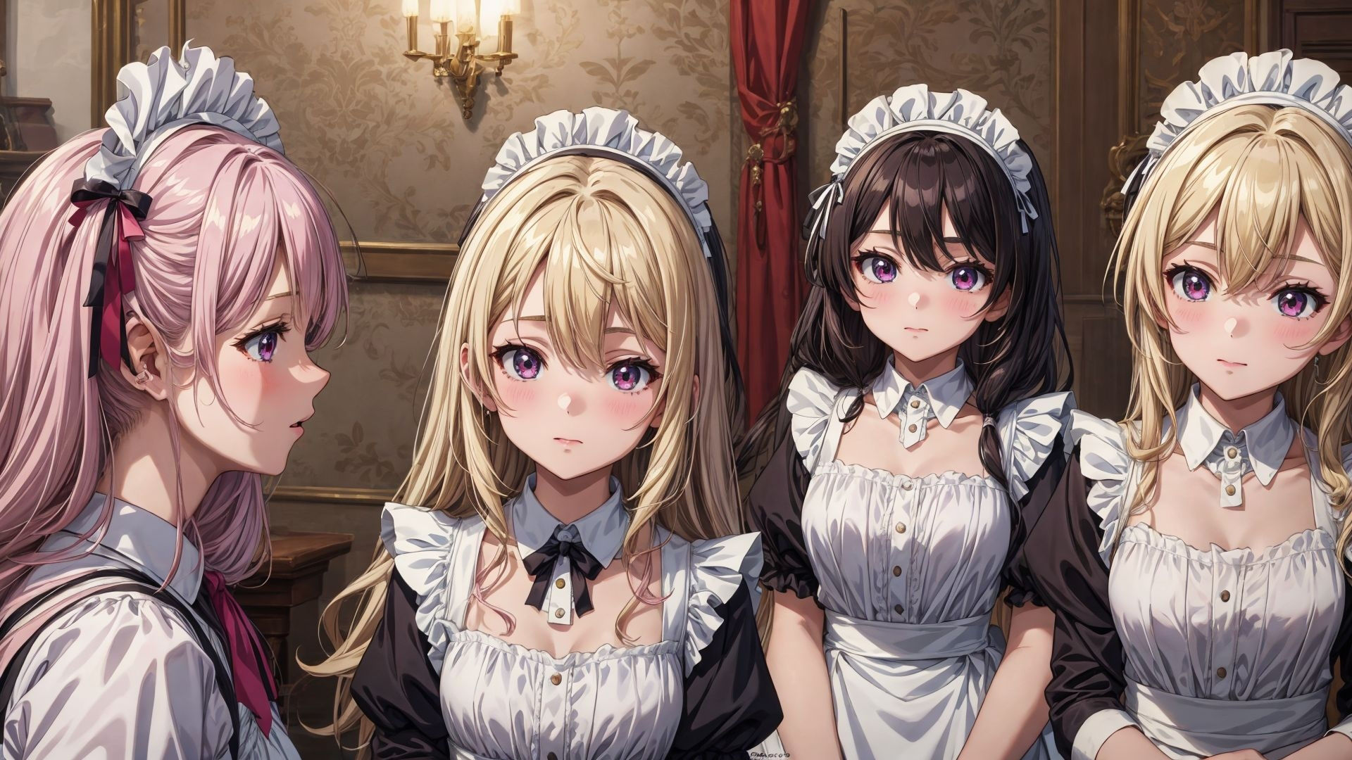 サンプル画像5:美人メイドBook(AI美人大図鑑) [d_353478]