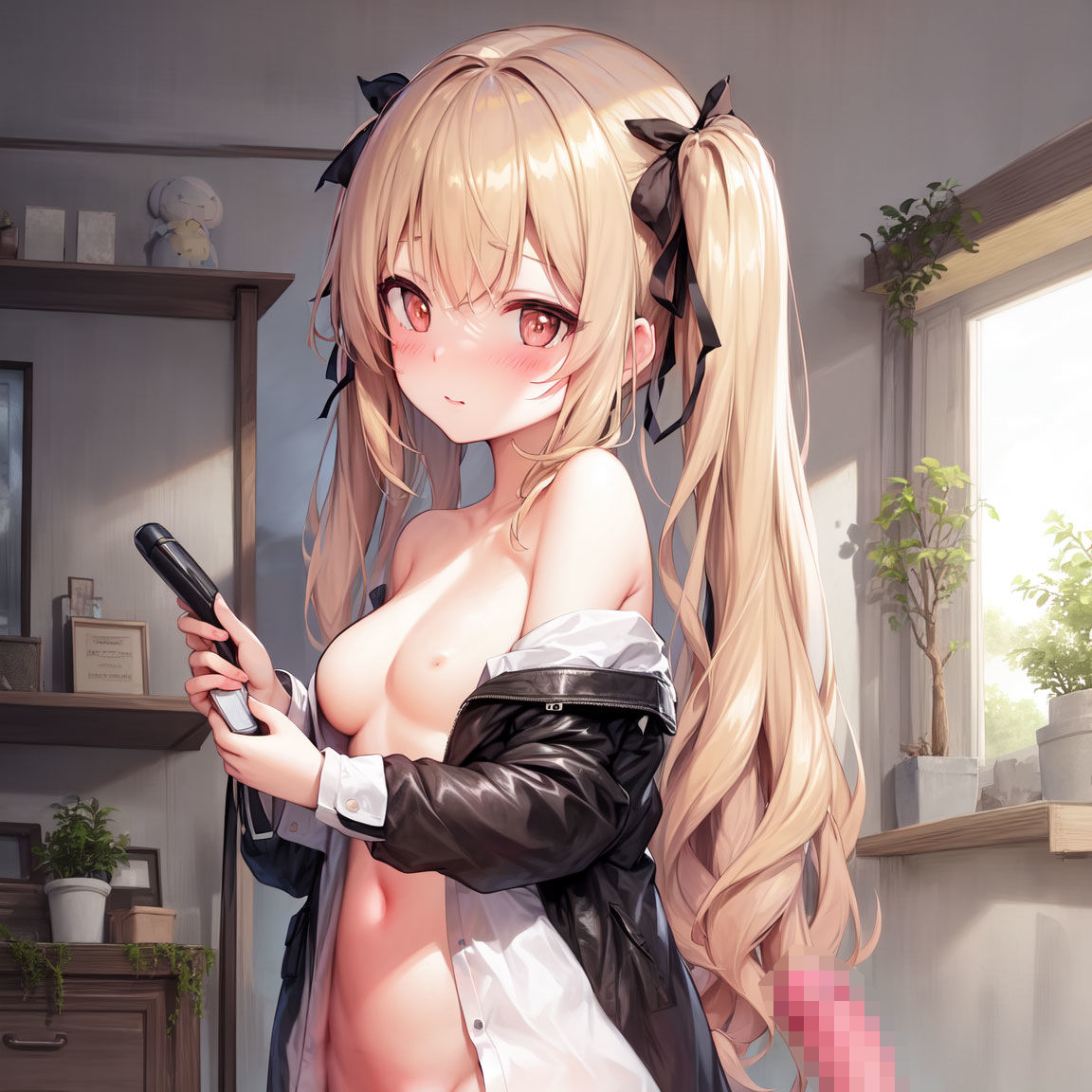 サンプル画像6:金髪＋ロリ=中出しエッチ〜ツインテールを添えて〜(とろ透け工房) [d_353523]