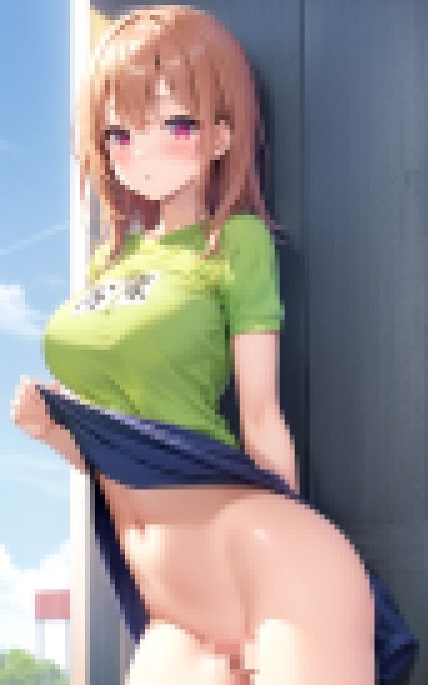 サンプル画像4:兄と妹の野外セックス(AI imagination) [d_353654]