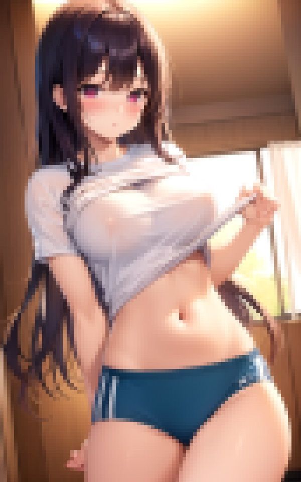 サンプル画像6:兄と妹の野外セックス(AI imagination) [d_353654]